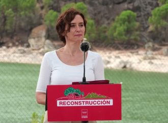 Díaz Ayuso anuncia nuevas ayudas de 3 millones de euros para medio centenar de empresas afectadas por los incendios de la Sierra Oeste